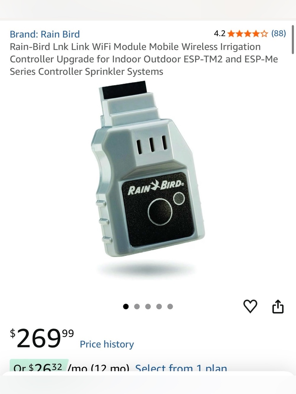 Rain Bird WiFi Link Module